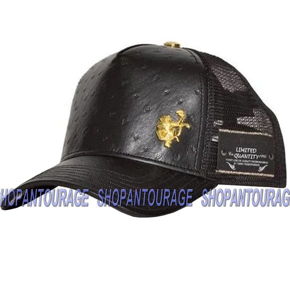 Red Monkey Ostrich 25th Rm297 Trucker 